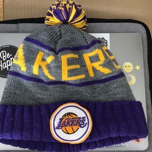 Mitchell & Ness Lakers Beanie